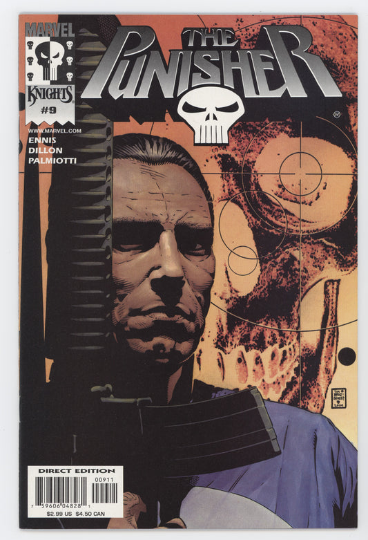 Punisher 9 5th Series Marvel Knights 2000 NM Garth Ennis Tim Bradstreet