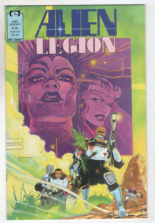 Alien Legion 10 2nd Series Marvel Epic 1989 NM- Chuck Dixon