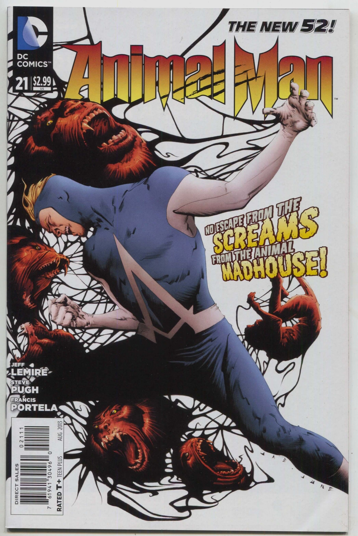 Animal Man 21 2nd Series DC 2011 NM Jae Lee