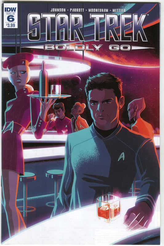 Star Trek Boldly Go 6 A IDW 2017 NM George Caltsoudas