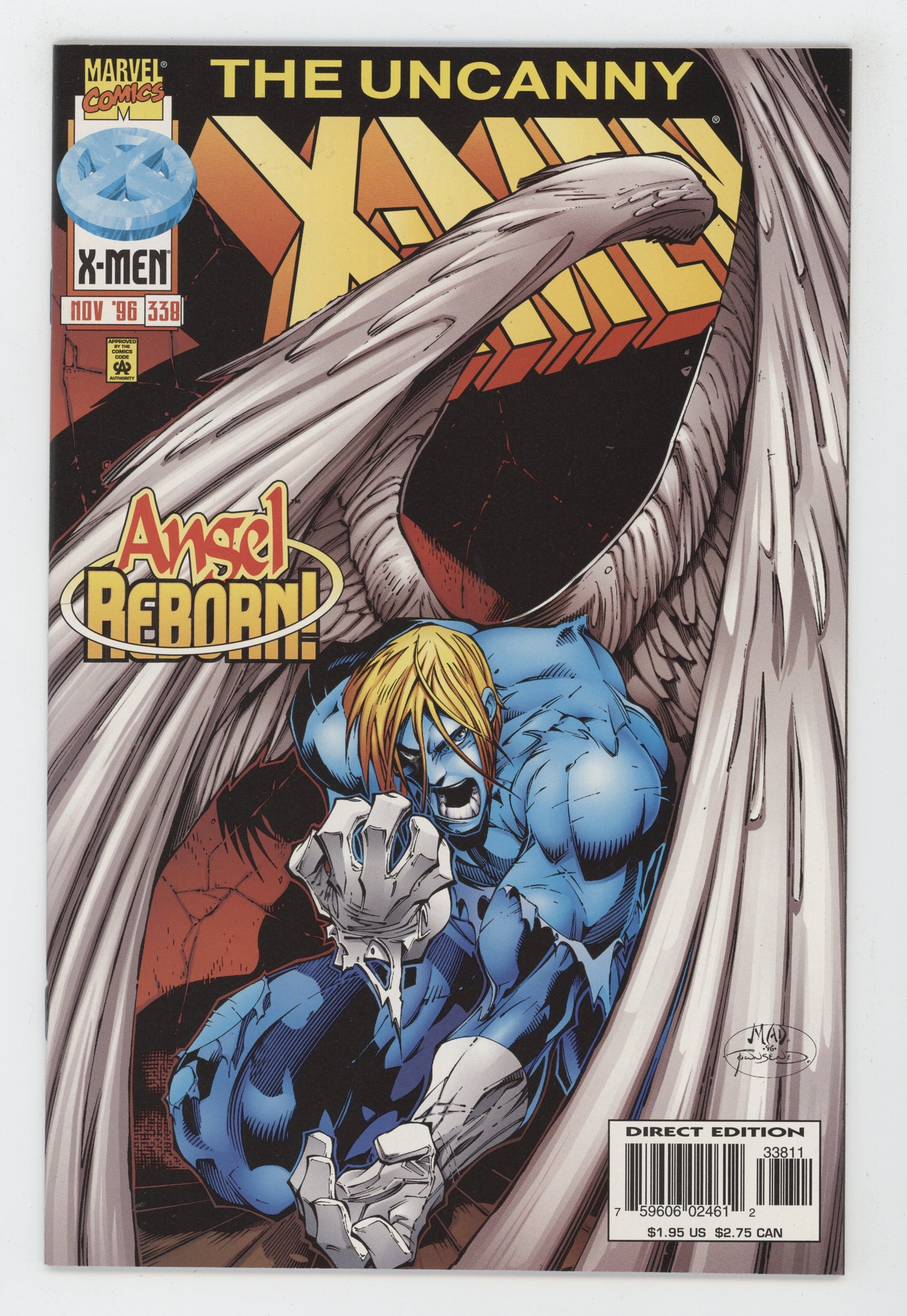 Uncanny X-Men 338 Marvel 1996 Joe Madureira
