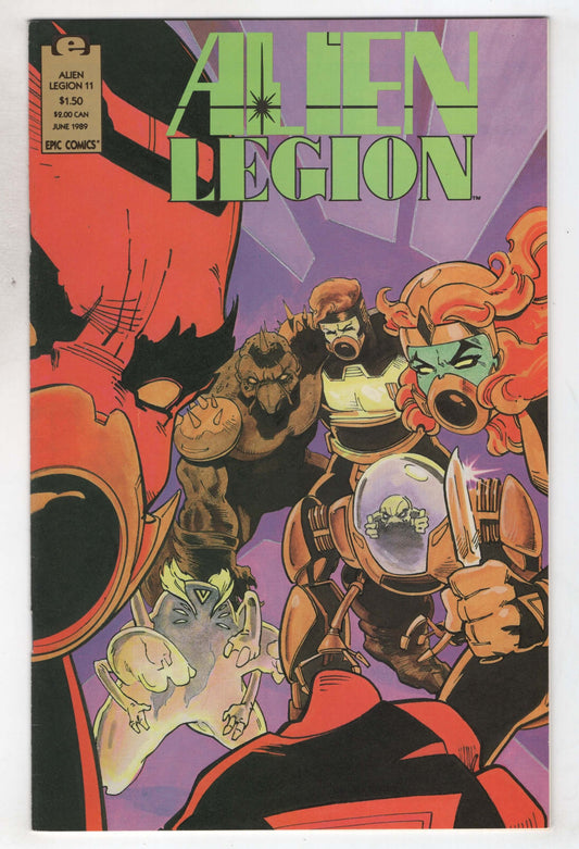 Alien Legion 11 2nd Series Marvel Epic 1989 NM- Chuck Dixon