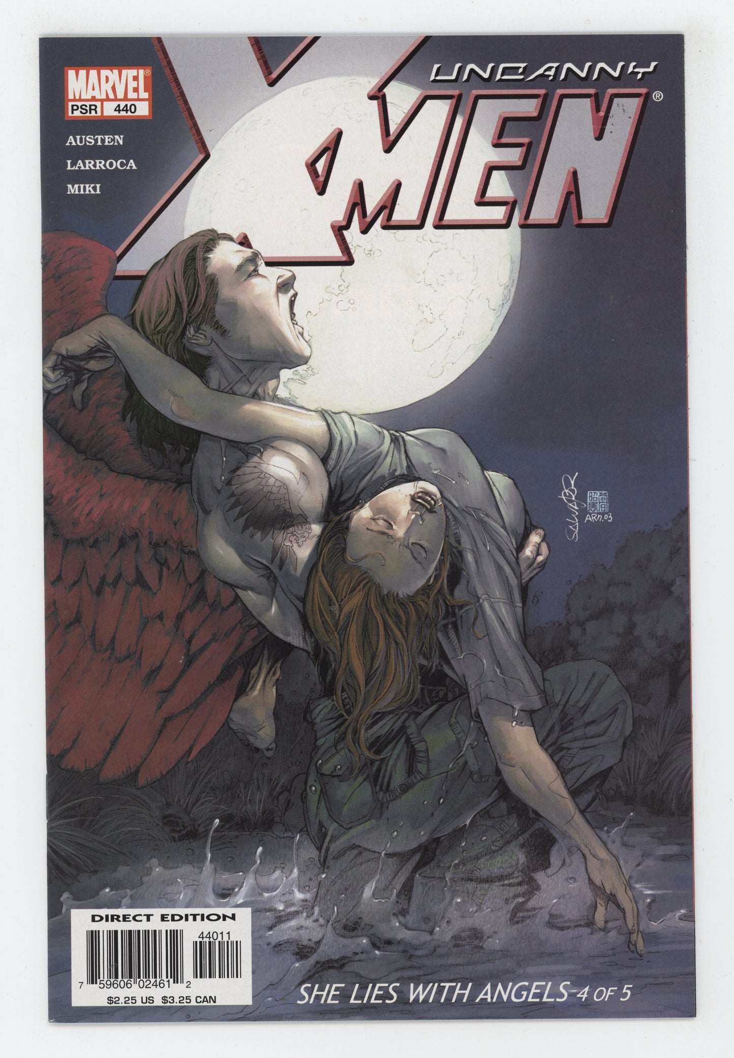 Uncanny X-Men 440 Marvel 2004 Salvador Larroca