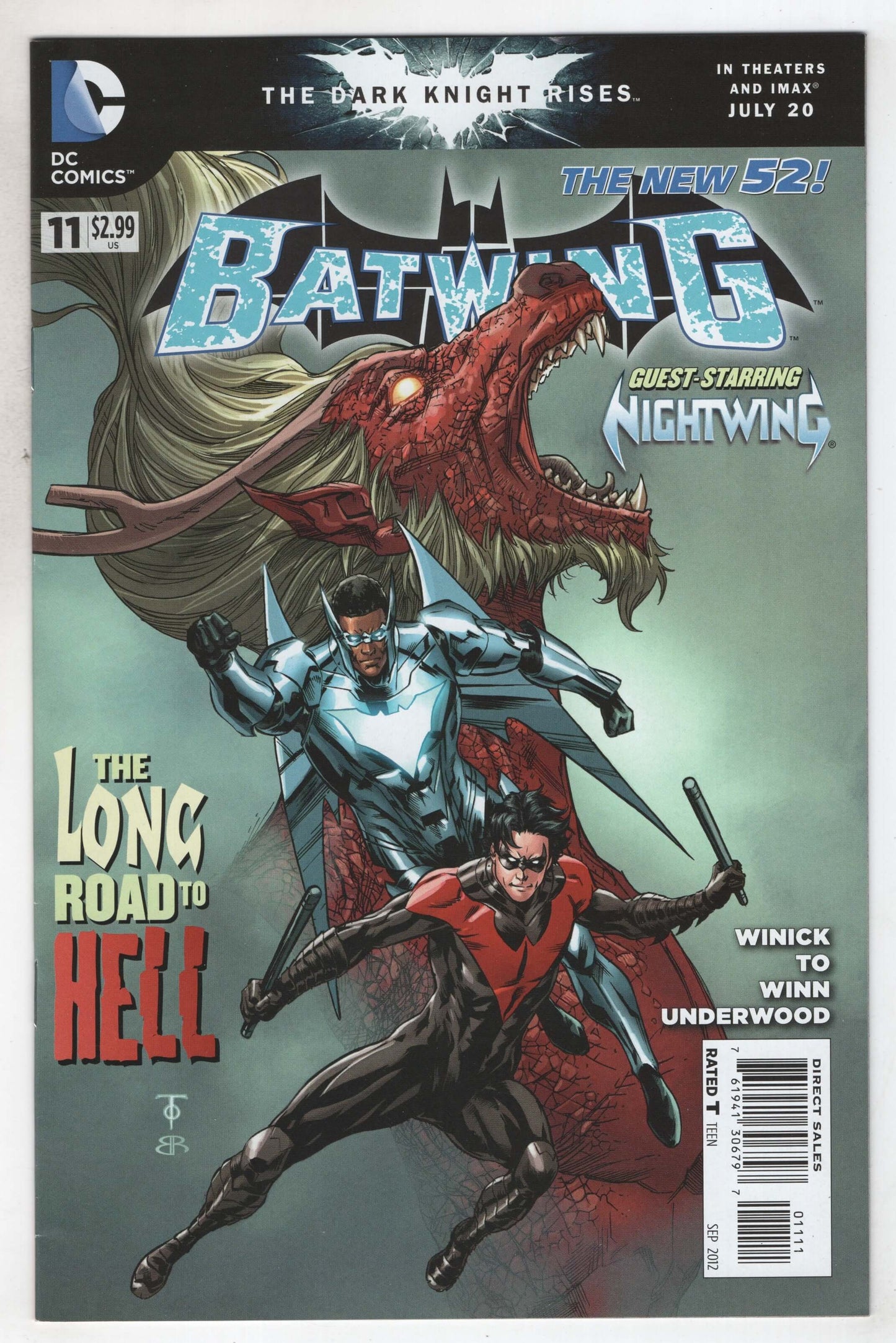 Batwing #11 DC 2012 NM Nightwing