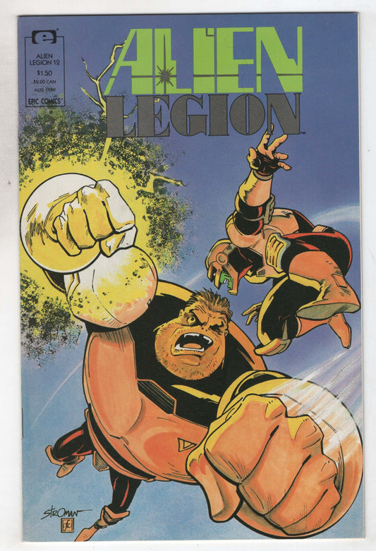 Alien Legion 12 2nd Series Marvel Epic 1989 NM- Chuck Dixon