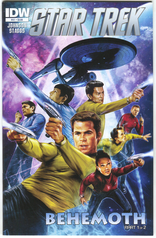 Star Trek 41 A IDW 2015 NM Cat Staggs