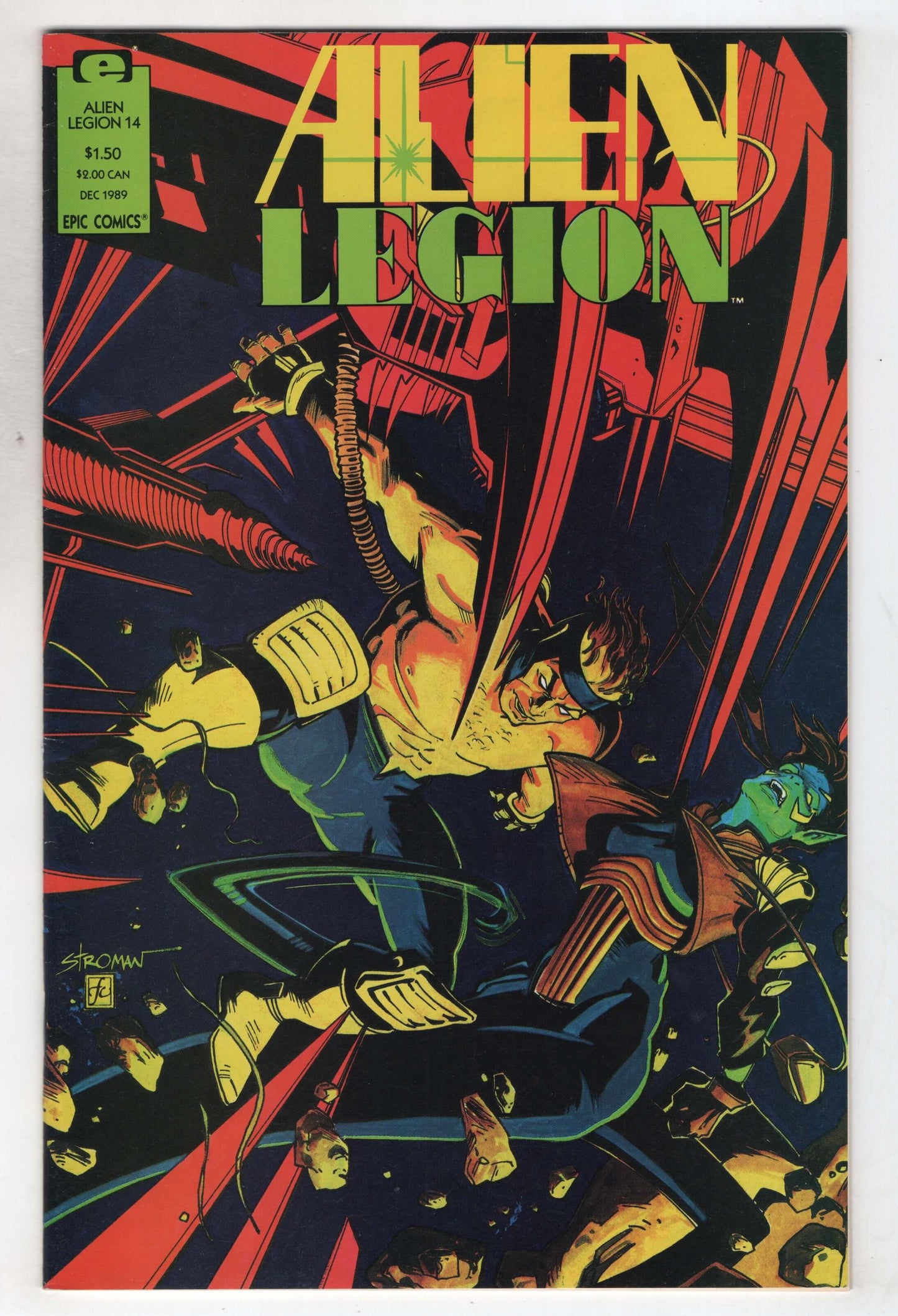 Alien Legion 14 2nd Series Marvel Epic 1989 NM- Chuck Dixon
