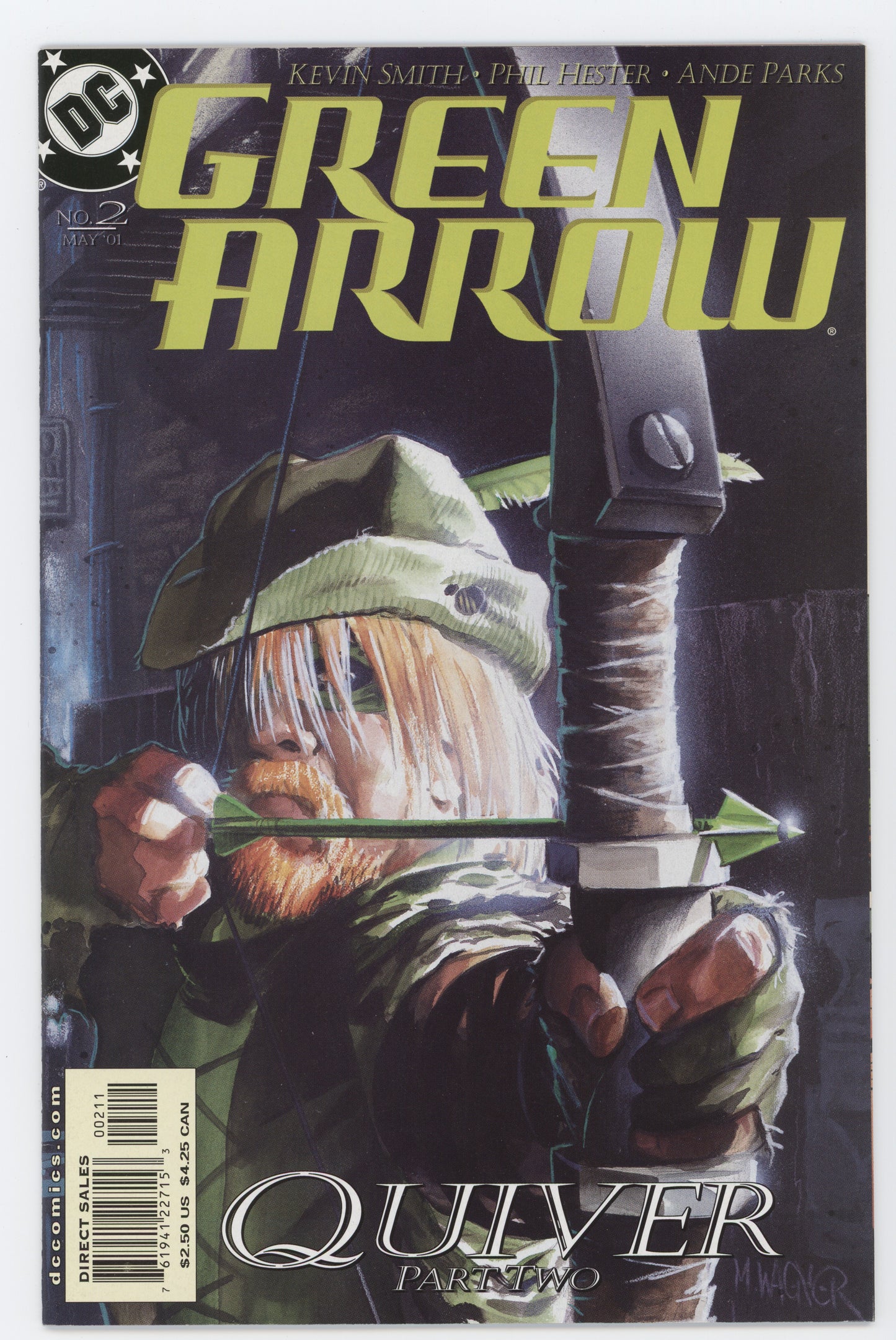 Green Arrow 2 2nd Series DC 2001 NM Kevin Smith Matt Wagner