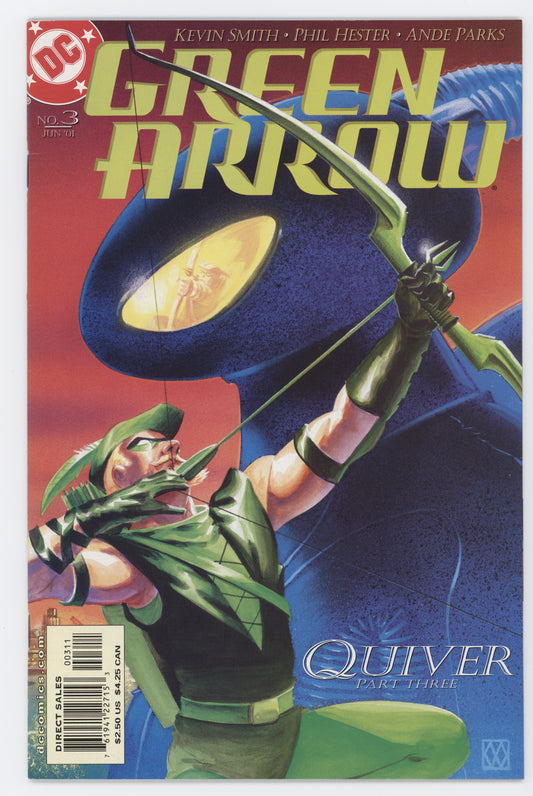 Green Arrow 3 2nd Series DC 2001 NM- Kevin Smith Matt Wagner Black Manta