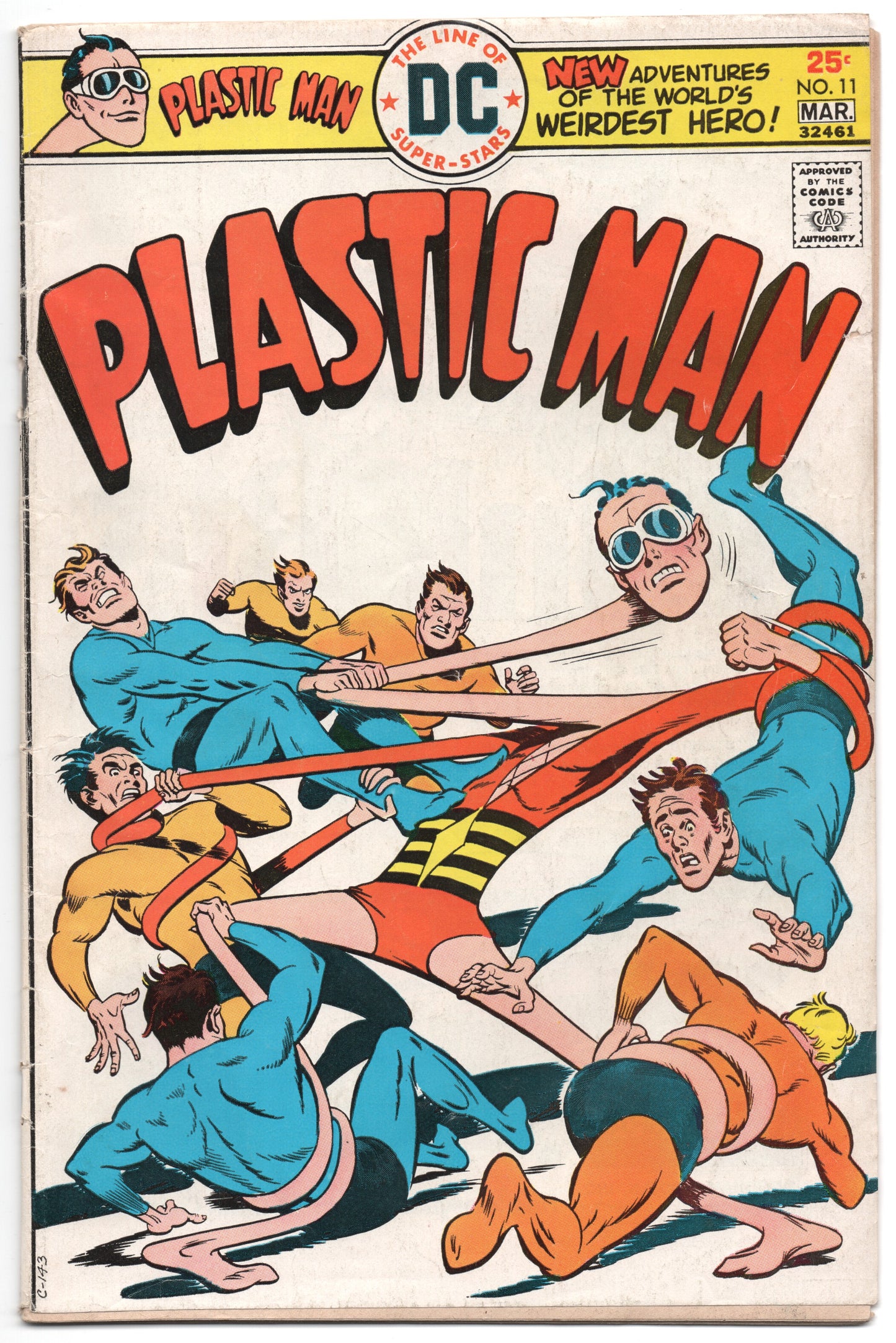 Plastic Man 11 DC 1976 FN