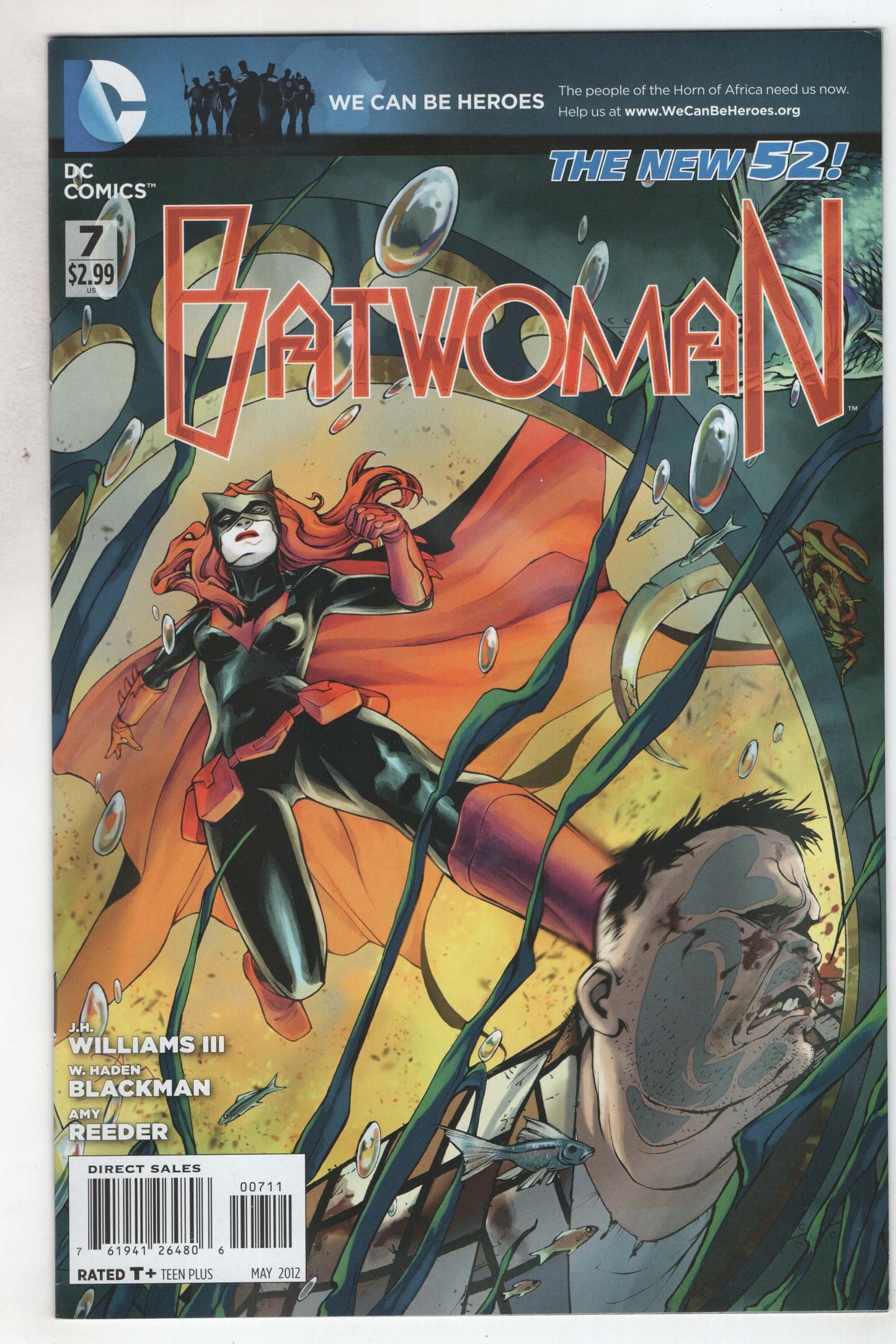 Batwoman #7 DC 2012 NM J.H. Williams