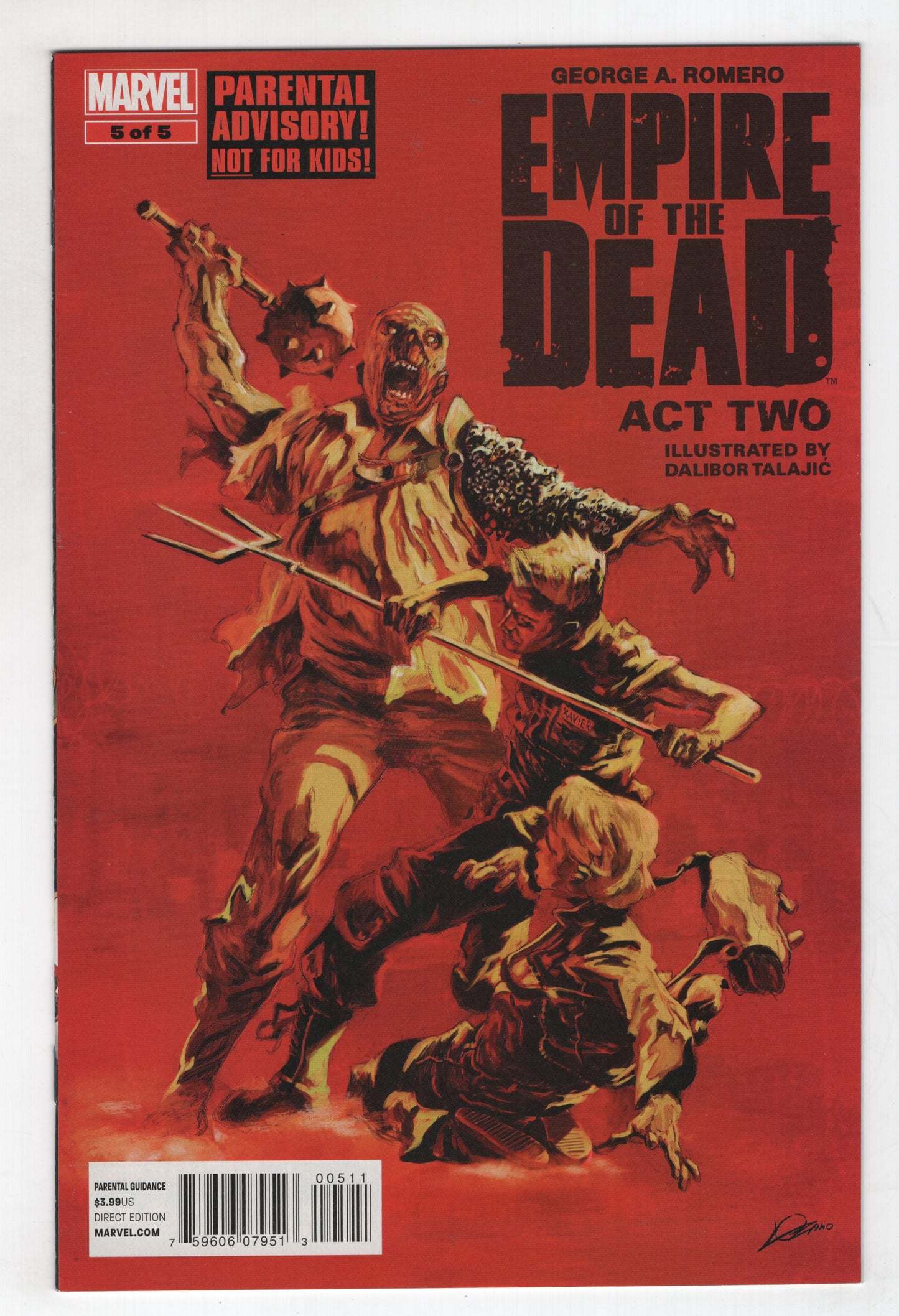 Empire Of The Dead Act Two 5 Marvel 2015 NM George Romero Alexander Lozano Zombies