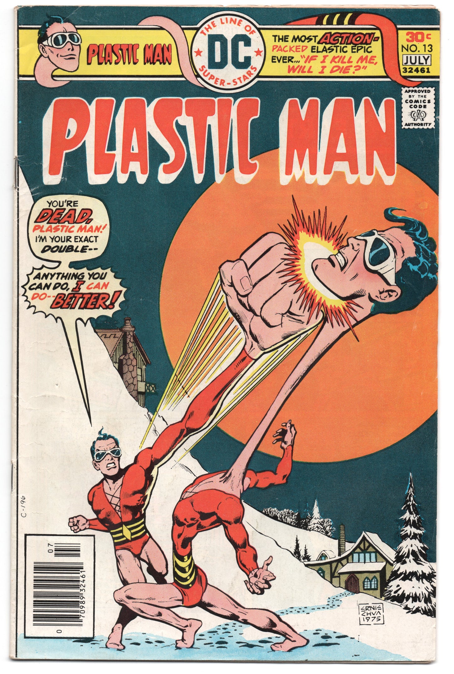 Plastic Man 13 DC 1976 FN