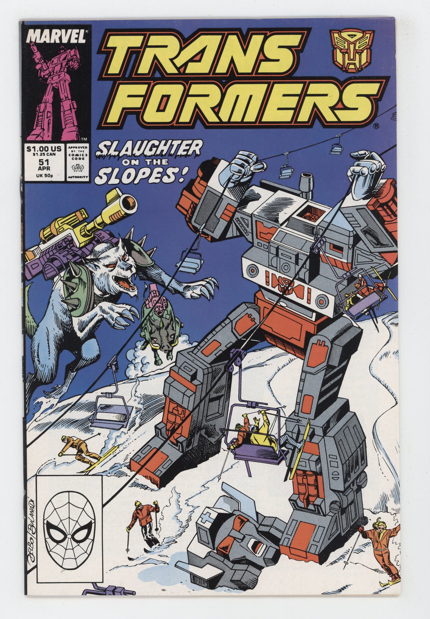 Transformers 51 1989 Jose Delbo Bob Budiansky Fortress Maximus 1st Carnivac