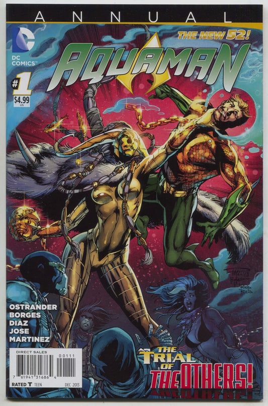 Aquaman Annual 1 5th Series DC 2011 NM Paul Pelletier