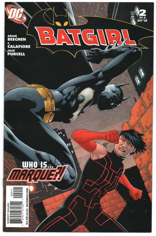 Batgirl 2 2nd Series DC 2008 NM Deathstroke
