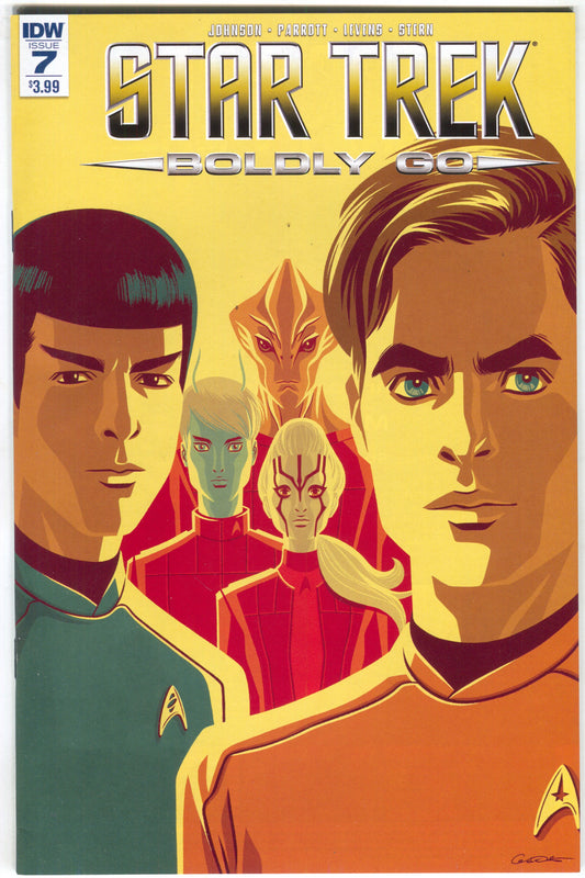 Star Trek Boldly Go 7 A IDW 2017 NM George Caltsoudas