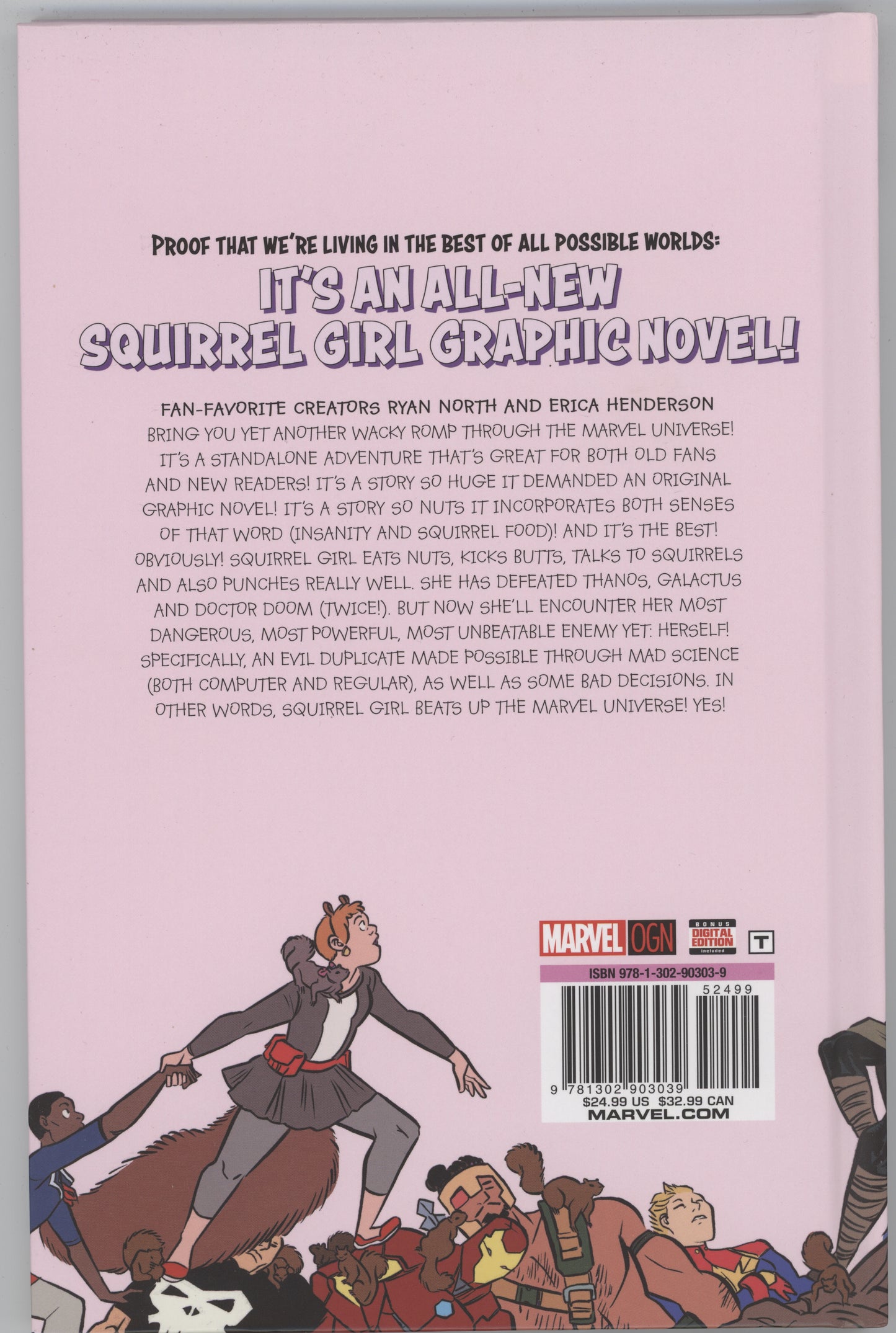 Unbeatable Squirrel Girl Beats Up The Marvel Universe HC 2016 NM