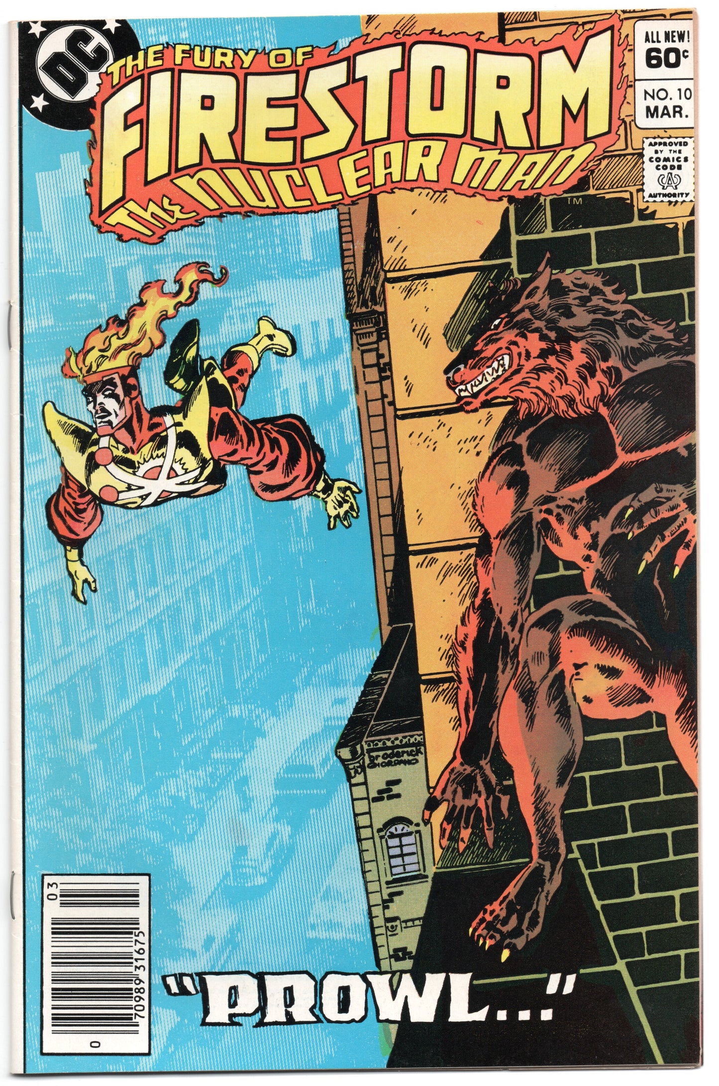 Firestorm Nuclear Man 10 2nd Series DC 1982 VF Hyena Dick Giordano
