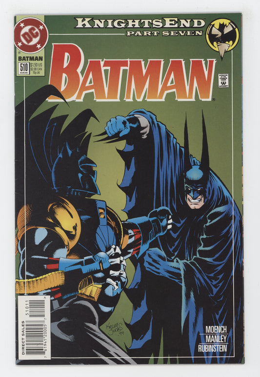 Batman 510 DC 1994 Kelley Jones Dough Moench Knightsend 7