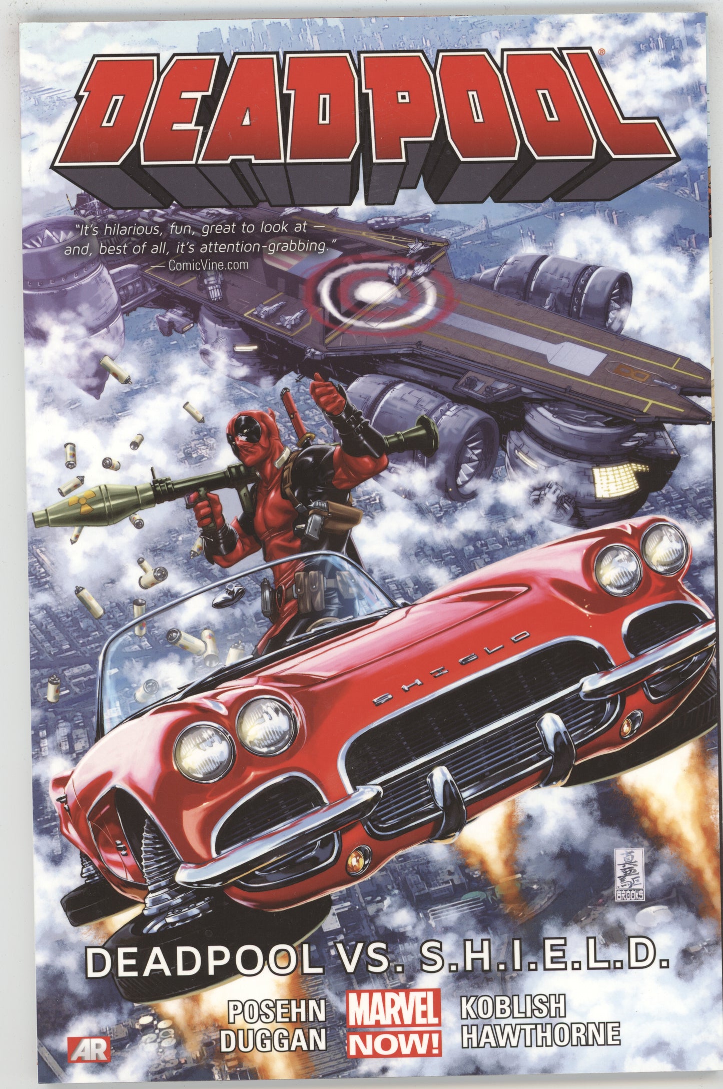 Deadpool Vs Shield 4 TPB Marvel Now 2014 NM 20 21 22 23 24 25