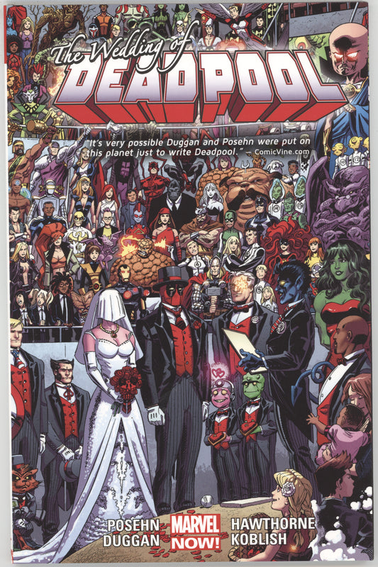 Deadpool Wedding 5 TPB Marvel Now 2014 NM 26 27 28 Annual 1