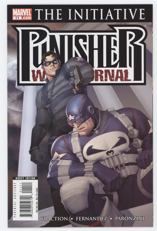 Punisher War Journal 11 2nd Series Marvel 2007 NM Ariel Olivetti Matt Fraction