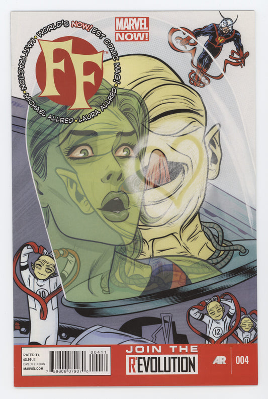 FF #4 A 2nd Series Marvel 2013 Mike Allred Matt Fraction Fantastic Four