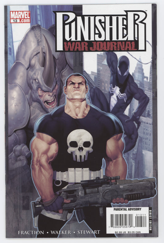 Punisher War Journal 13 2nd Series Marvel 2008 NM Ariel Olivetti Matt Fraction