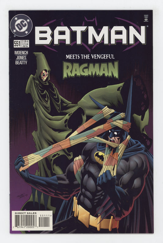 Batman 551 DC 1998 Kelley Jones Dough Moench Ragman
