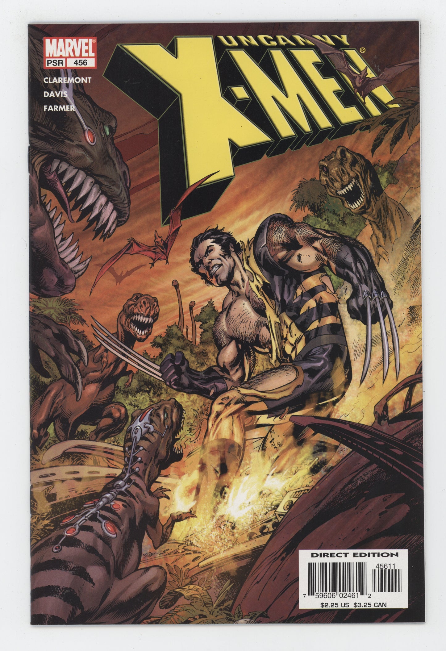 Uncanny X-Men 456 Marvel 2005 NM Alan Davis Wolverine - Golden Apple Comics