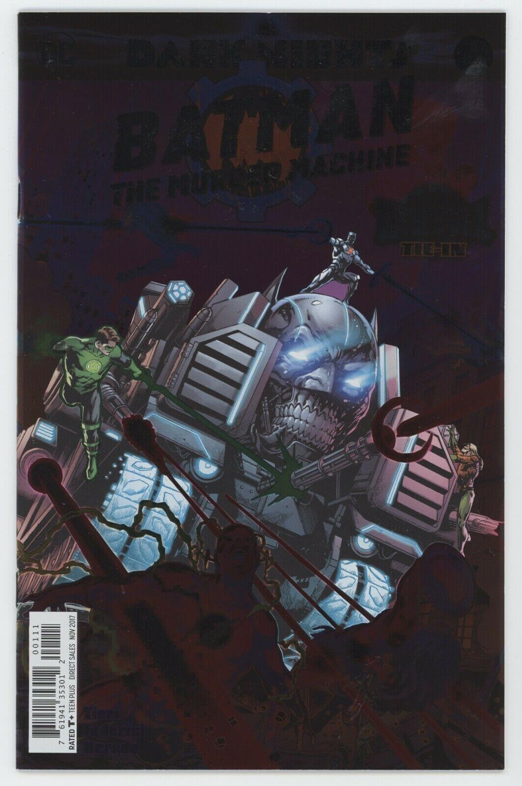 BATMAN THE MURDER MACHINE #1 DC 2017 Jason Fabok Frank Tieri Dark Nights Metal