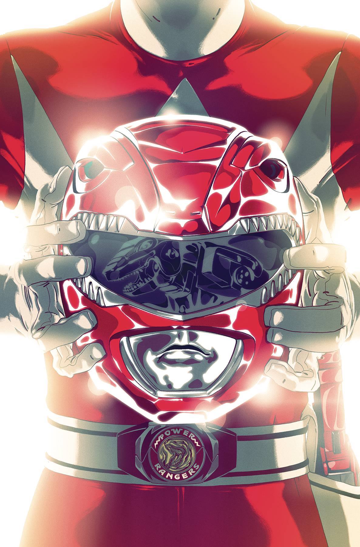 MIGHTY MORPHIN POWER RANGERS #41 FOIL Goni MONTES Red Variant (C: 1-0-0) (07/24/2019) BOOM