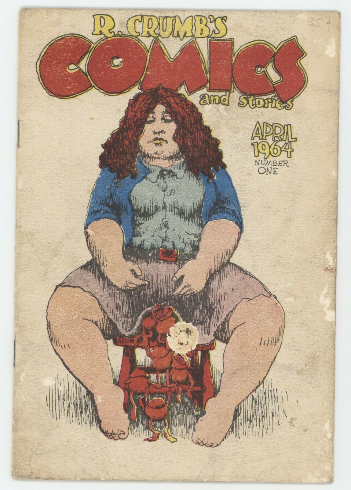 Robert Crumb's Comics And Stories 1 Rip Off Press 1969 VG 1st Print B