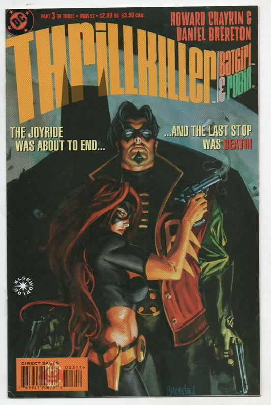 Thrillkiller Batgirl And Robin 3 DC 1997 NM- Batman Daniel Brereton