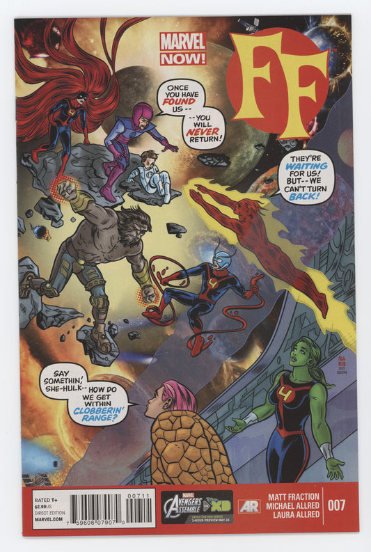 FF #7 2nd Series Marvel 2013 Mike Allred Matt Fraction Fantastic Four