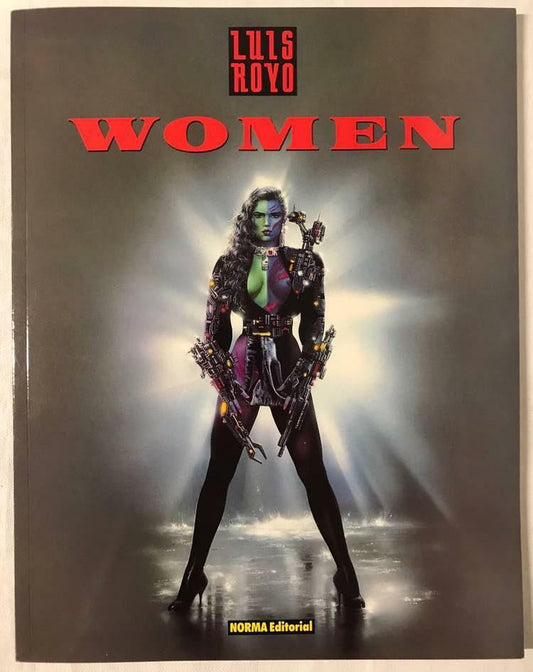 Women SC Norma 1995 NM Luis Royo Art Book Heavy Metal Spanish English