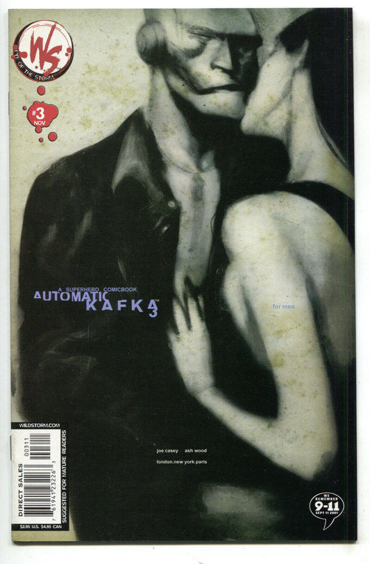 Automatic Kafka 3 Wildstorm 2002 VF Joe Casey Ashley Wood