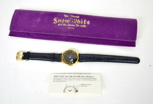 Snow White And The Seven Dwarfs Evil Queen Magic Mirror Watch LTD 750 Disney