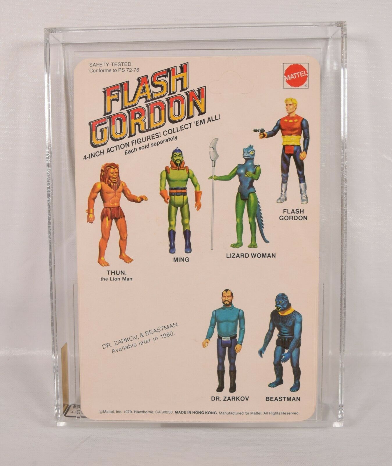 Flash Gordon Lizard Woman Action Figure Mattel 1979 MOC AFA 85+