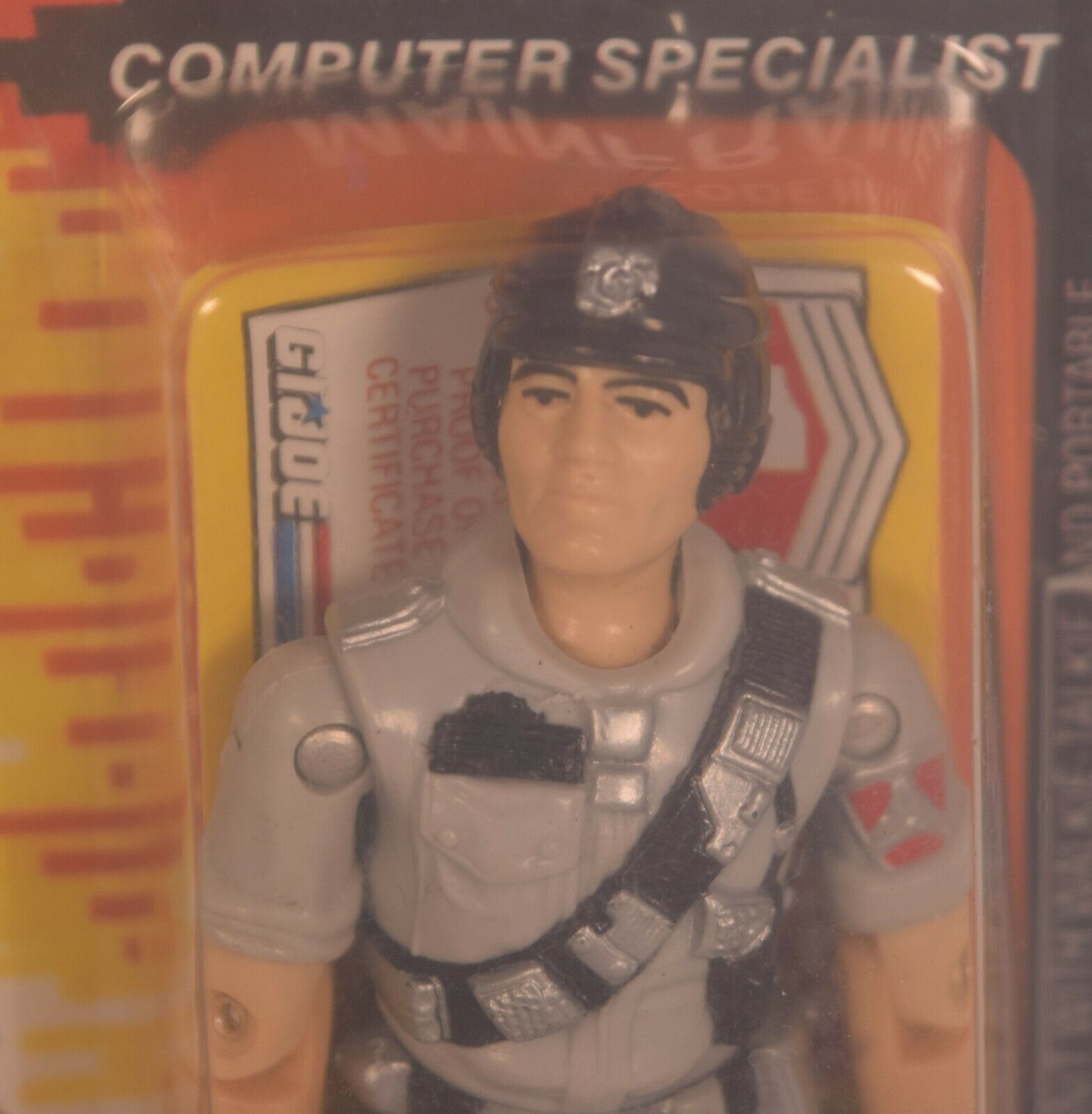 GI Joe ARAH Mainframe Computer Specialist Action Figure Hasbro 1986 AF ...