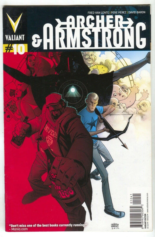 Archer & Armstrong 10 Valiant 2013 NM- 1:50 Andrew Robinson Variant