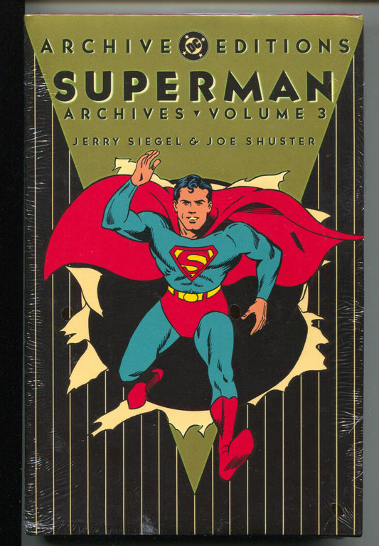 DC Archive Editions Superman 3 HC 1991 NM 1st Print Sealed 9 10 11 12 New