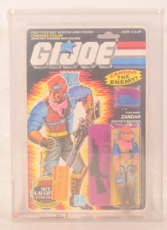 GI Joe ARAH Zandar Zartan Brother Action Figure Hasbro 1986 AFA 85