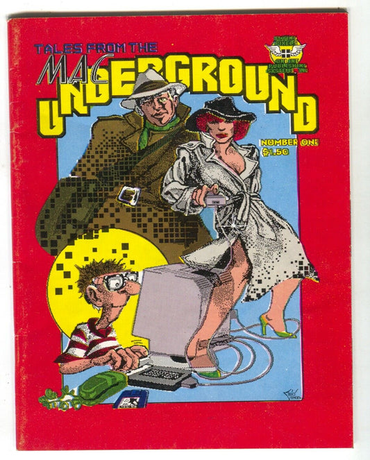 Tales From The Mac Underground 1 Flying Pixels 1986 Apple Comic Strip Factory