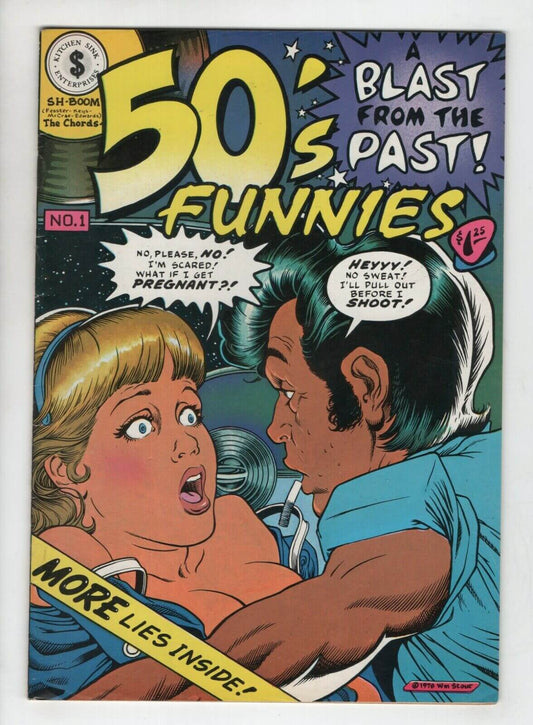 50's Funnies 1 Kitchen Sink 1980 VF WM Stout Rick Veitch Rockabilly