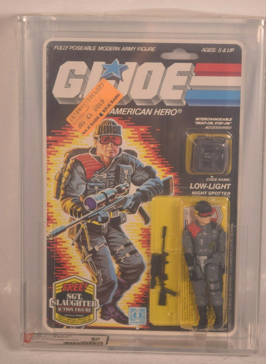 GI Joe ARAH Night Spotter Low-Light Action Figure Hasbro 1986 AFA 80