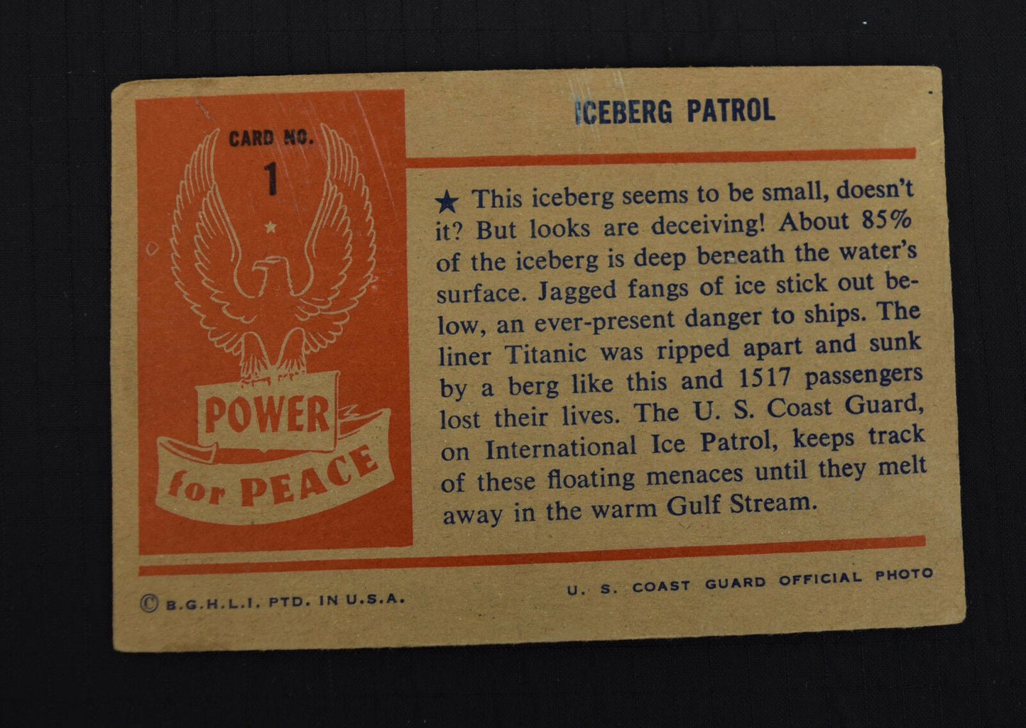 Power For Peace Trading Cards Complete Set 96 Bowman 1954 Military War Army Navy