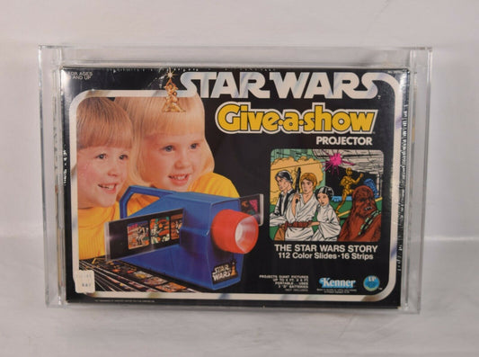 Star Wars Give A Show Projector Kenner 1979 NIB AFA 80