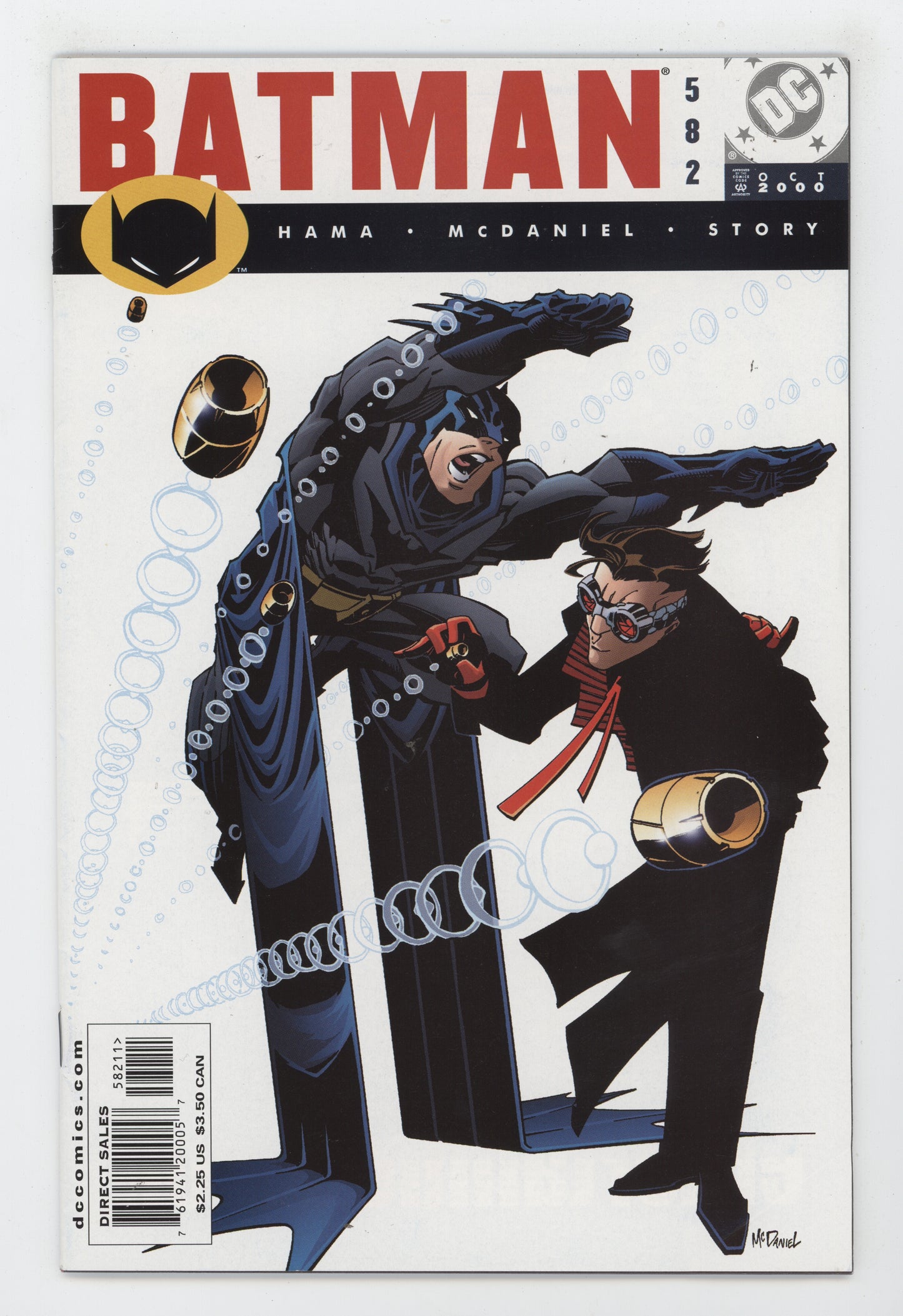 Batman 582 DC 2000 Scott McDaniel Ed Brubaker